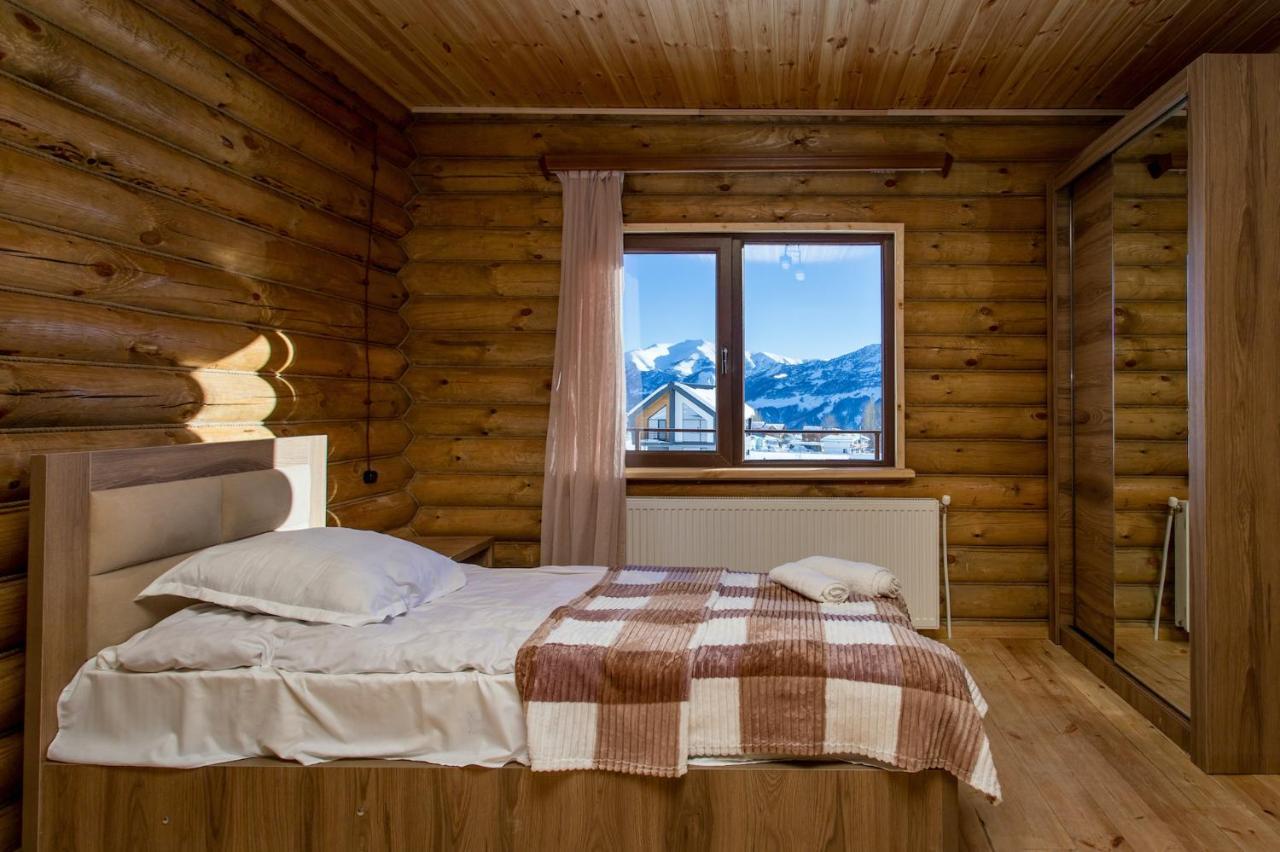 Snow Time Eco Chalet Gudauri Dış mekan fotoğraf