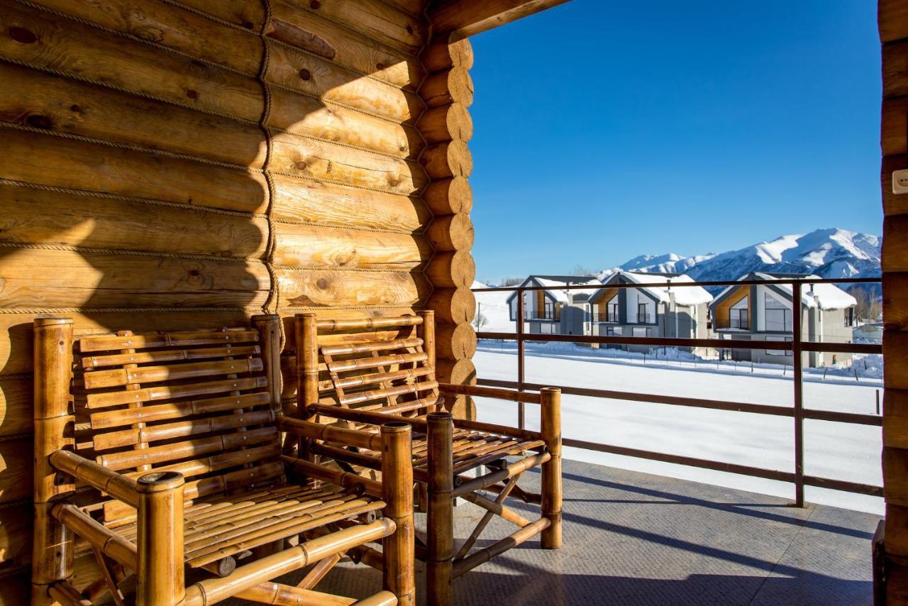 Snow Time Eco Chalet Gudauri Dış mekan fotoğraf