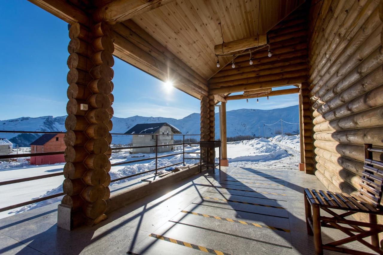 Snow Time Eco Chalet Gudauri Dış mekan fotoğraf
