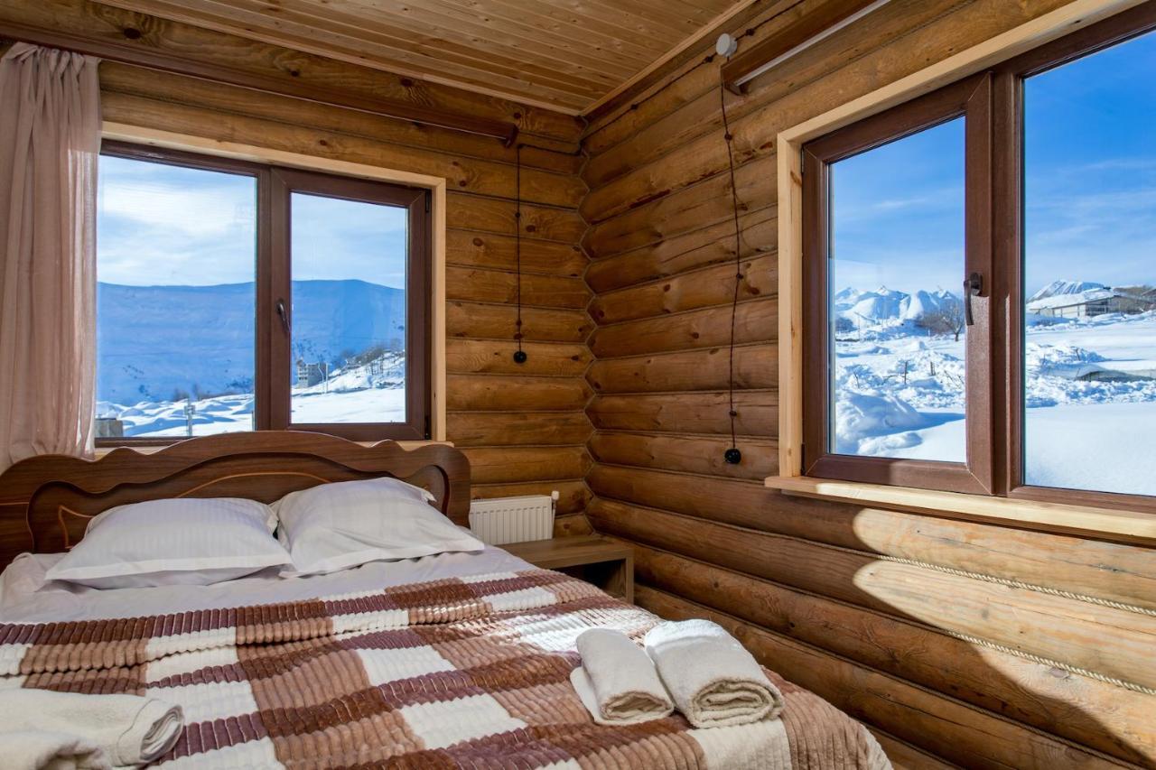 Snow Time Eco Chalet Gudauri Dış mekan fotoğraf