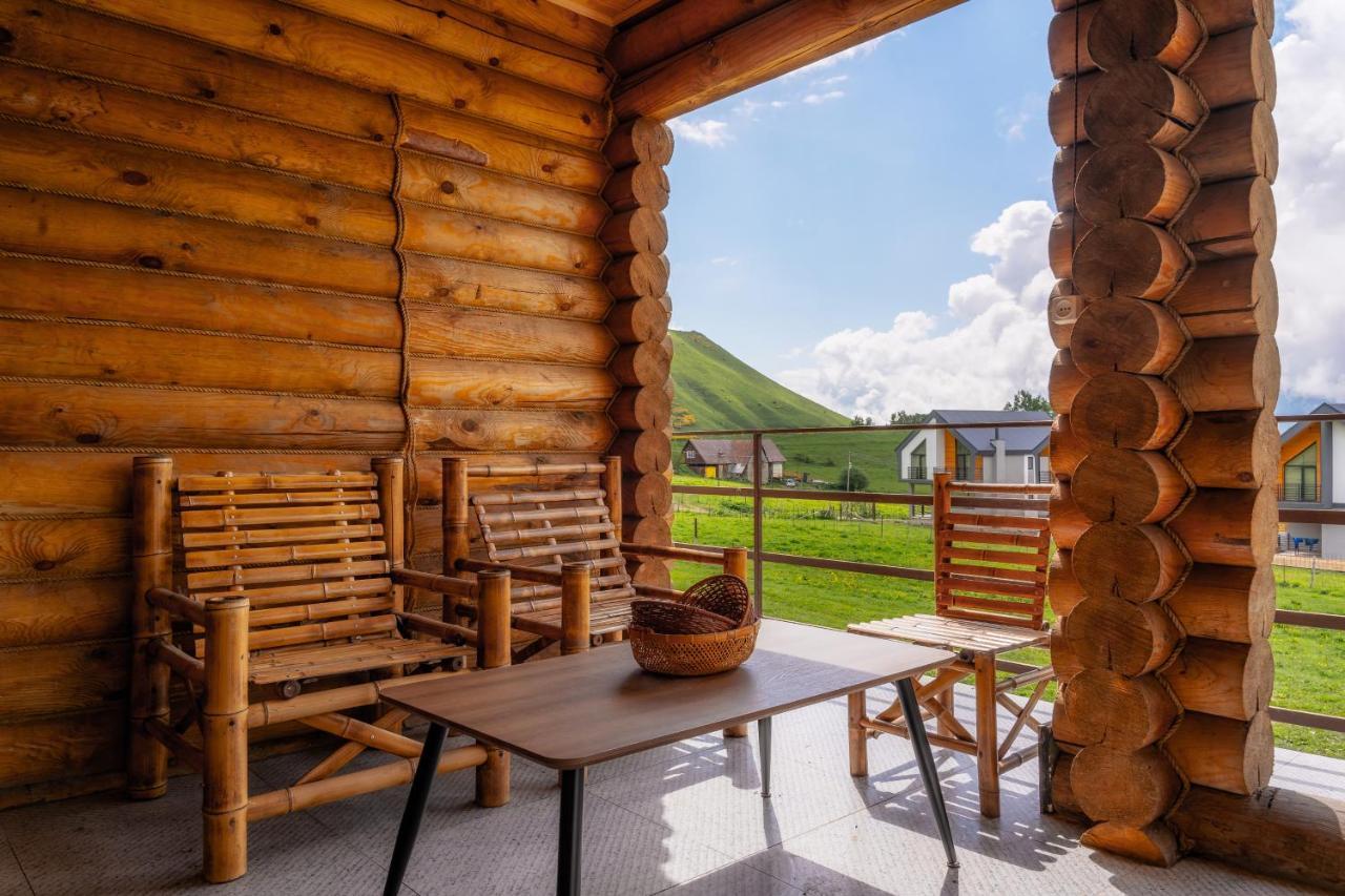 Snow Time Eco Chalet Gudauri Dış mekan fotoğraf