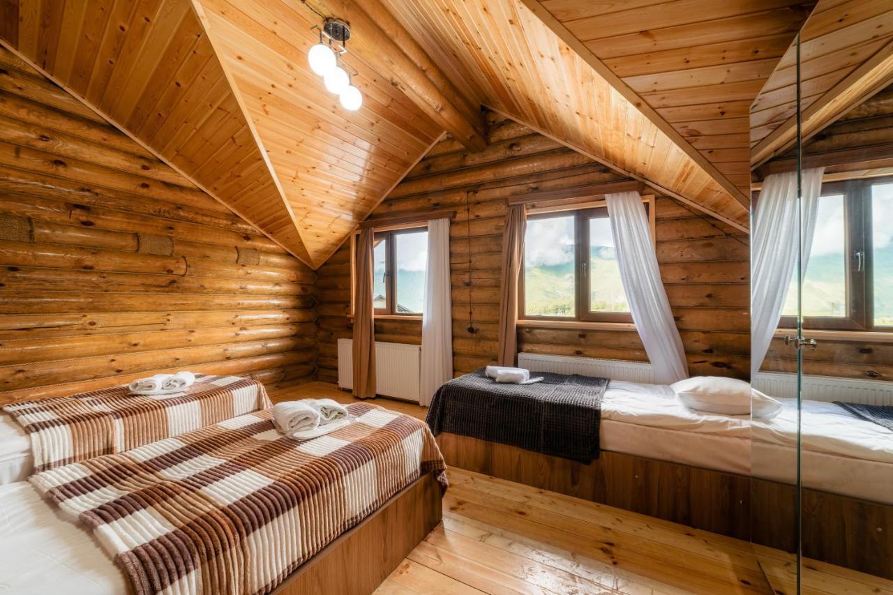 Snow Time Eco Chalet Gudauri Dış mekan fotoğraf