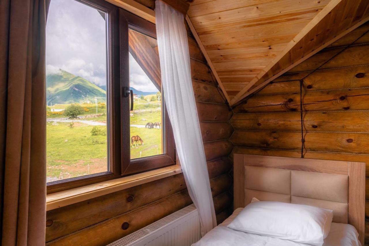 Snow Time Eco Chalet Gudauri Dış mekan fotoğraf